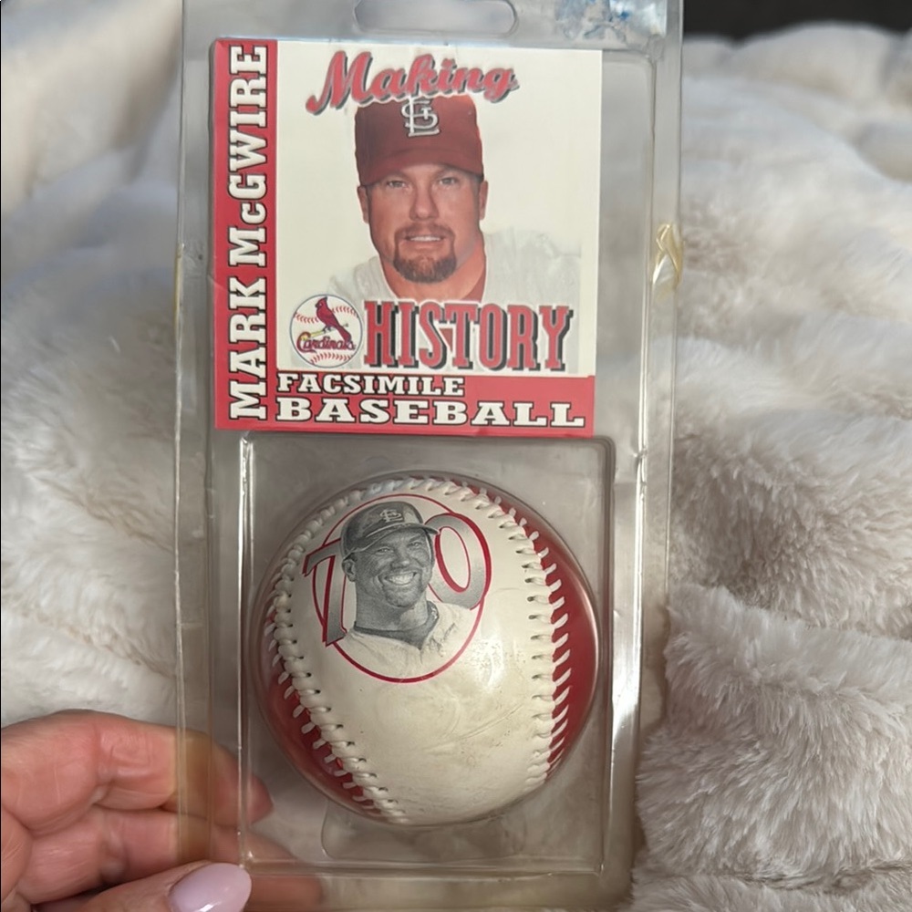Mark McGwire Facsimile Baseball